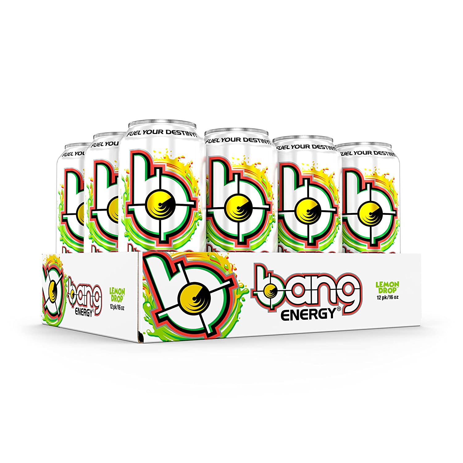 Bang Radical Skadattle Energy Drink， 0 Calories， Sugar Free with Super Creatine， 16 Fl Oz (Pack of 12) - Image 3